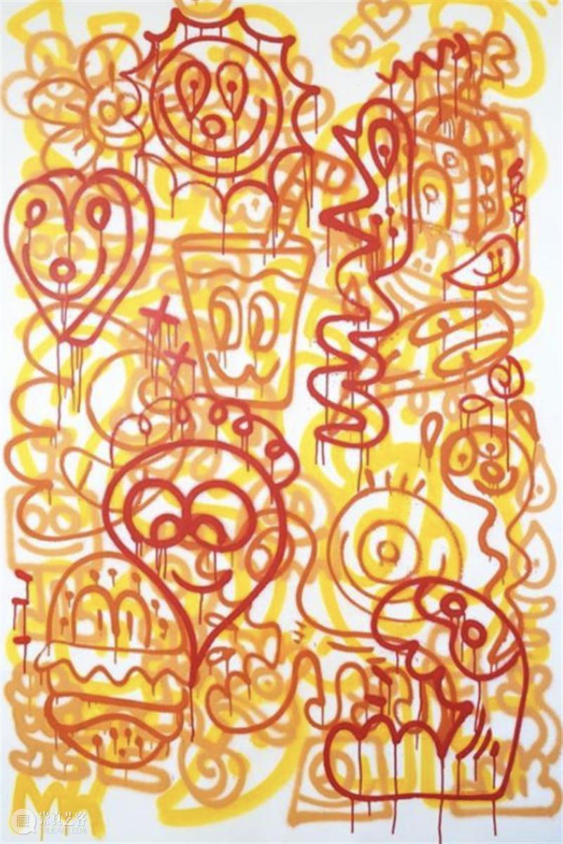 当涂鸦成为一种潜意识:谁是Mr.Doodle丨AMNUA艺术家 AMNUA视野 艺术家 潜意识 涂鸦 Mr.Doodle丨AMNUA 新闻 日本 东京 AUCTION 拍卖会 作品 崇真艺客